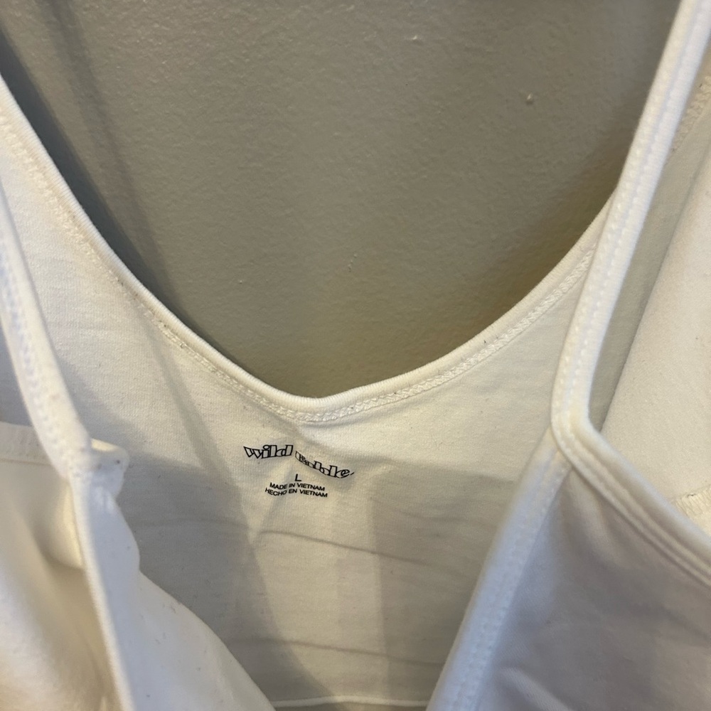 Wild Fable Cream Camisole scoop back tank - Picture 2 of 3